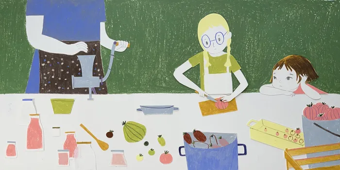 Cookery design for a children's picture book