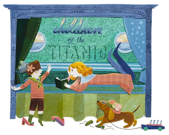 “Children of Titanic“ title illustration for Aquila Magazine