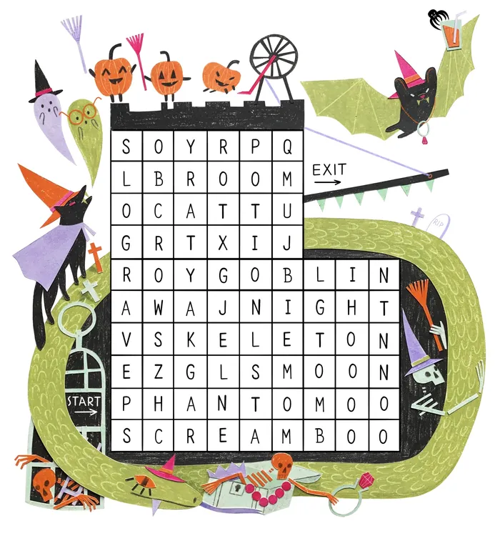 Spot illustration: Escape from Dictionary Dungeon