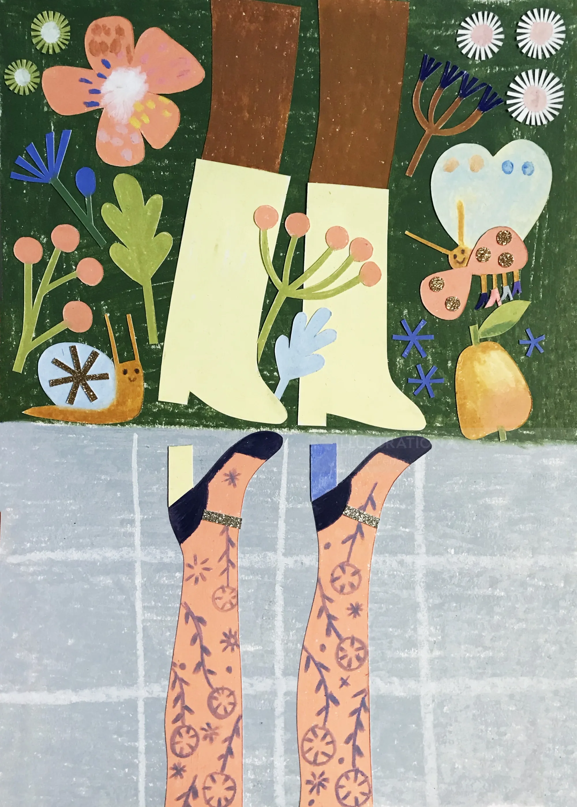 City Girl, artwork inspired by the many facts we have