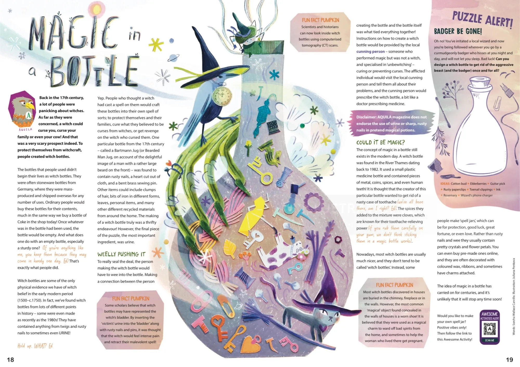 Magic in a Bottle – Exclusive Aquila Magazine Double Spread