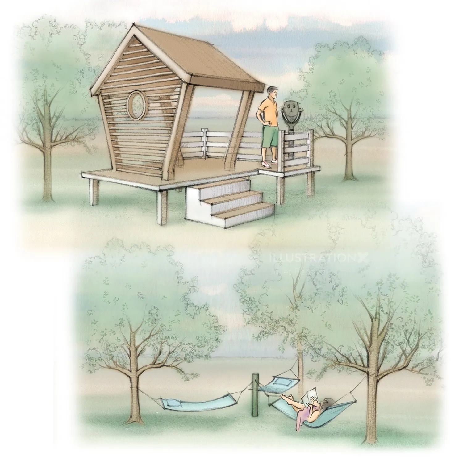 Outdoors, exercise stations, trails, fitness, community developer, workout