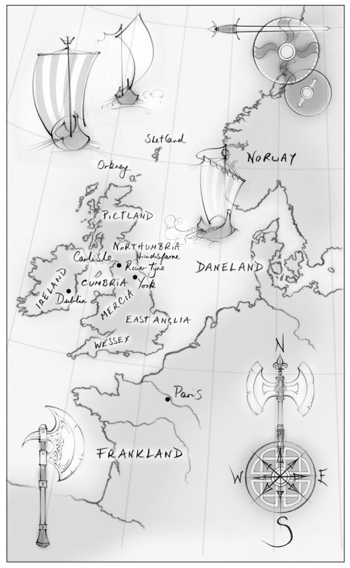 地图，英格兰，英国，北欧海盗，传统，铅笔，手绘