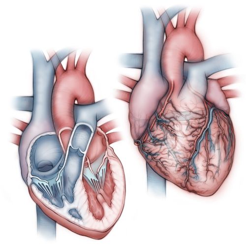 heart, anatomy, coronary artery, pulmonary artery, pulmonary vein, atria, ventricles, aorta