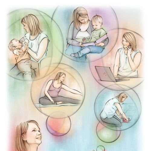 Juliet Percival Medical People Illustrator from United Kingdom