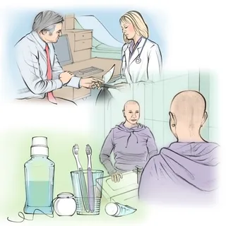 leukaemia patient, hair loss, bald, doctor