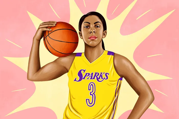 Candace Parker portrait for The Ringer