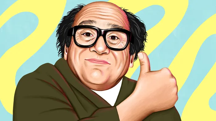 Danny DeVito portrait art 