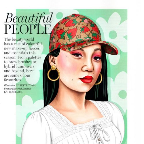 Editorial art of Beautiful people 