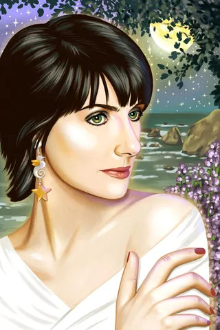 Enya portraiture for Butter Magazine