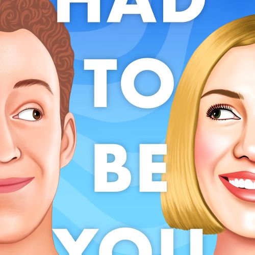 Man and woman smiling with Had To Be You text in background