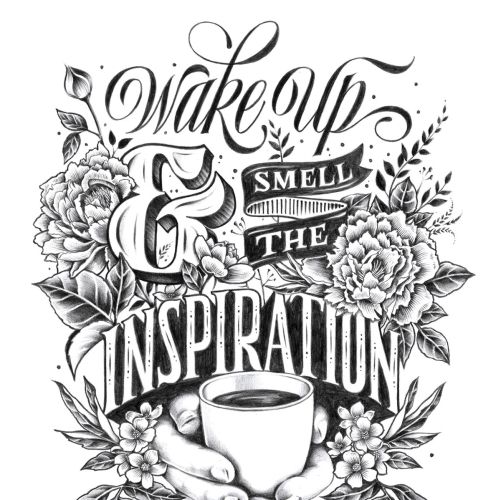 Hand lettered quotes for the daily dose of inspiration
