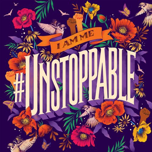 Mural created for Ananya Birla’s brand new single called ‘Unstoppable’.