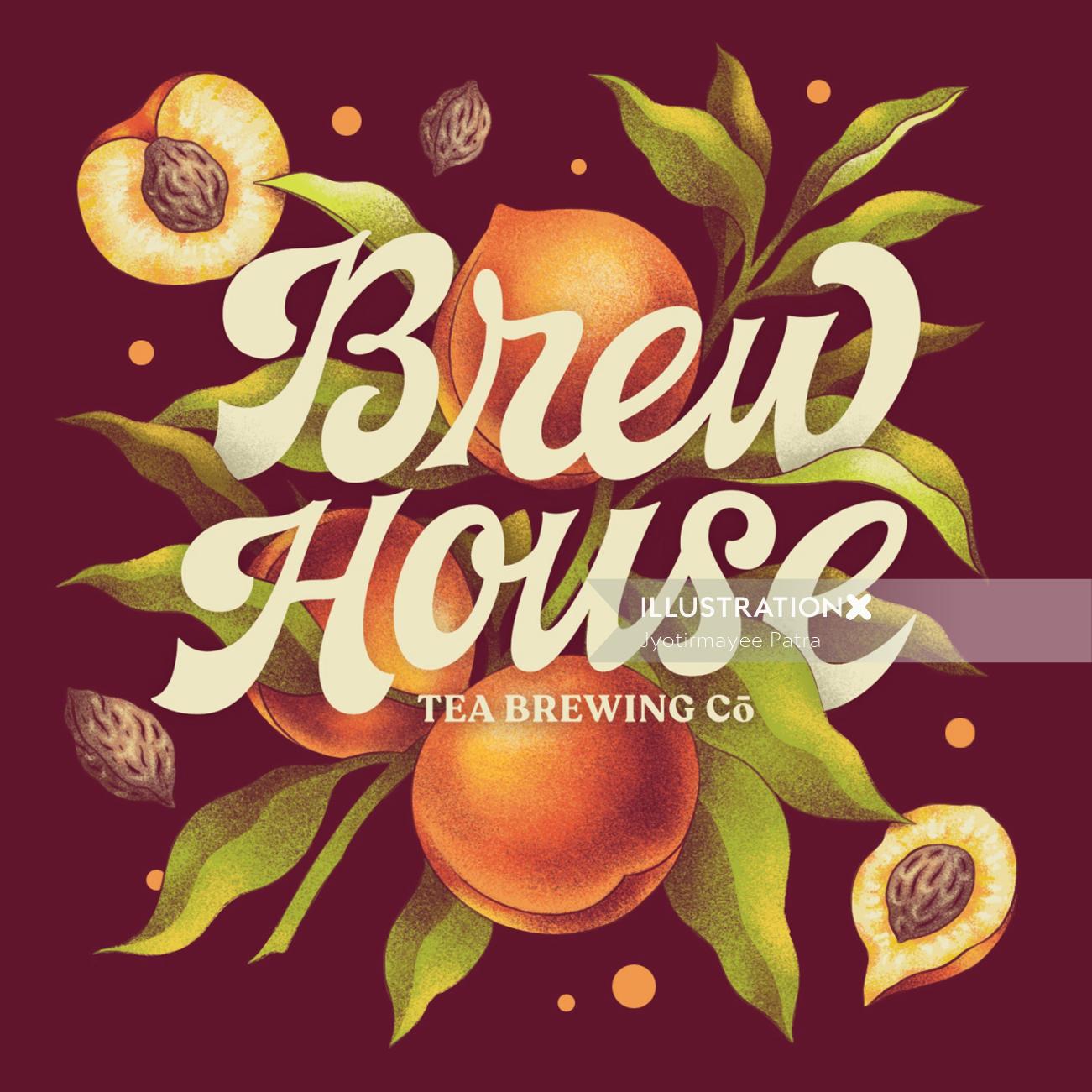 BrewHouse graphic design by Jyotirmayee Patra