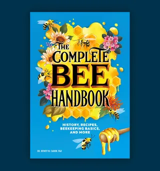 Designing 'The Complete Bee Handbook' cover