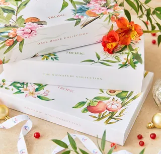 Packaging design for skincare brand Tropic