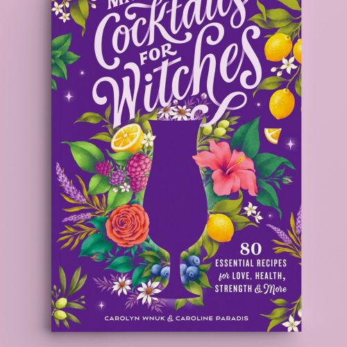 Magical Cocktails for Witches' recipe book cover