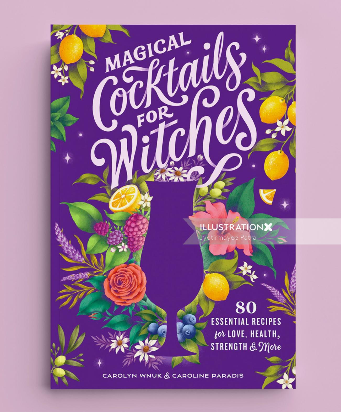 Cocktails magiques pour les sorcières - Couverture