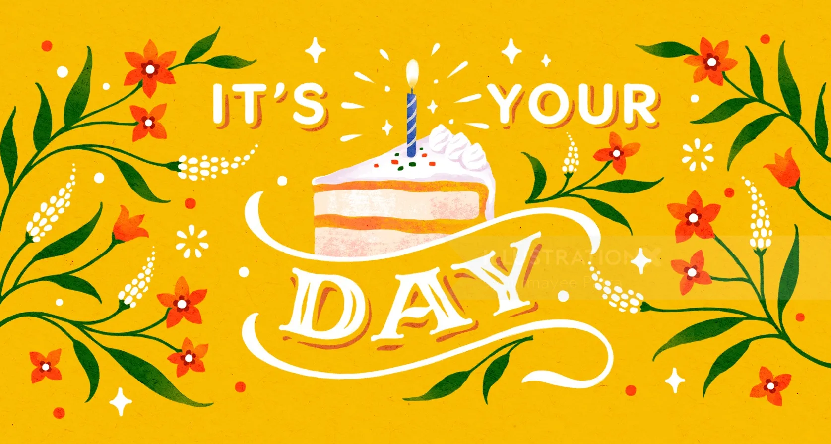 Birthday-Themed Gift Card Artwork for TJX Brands