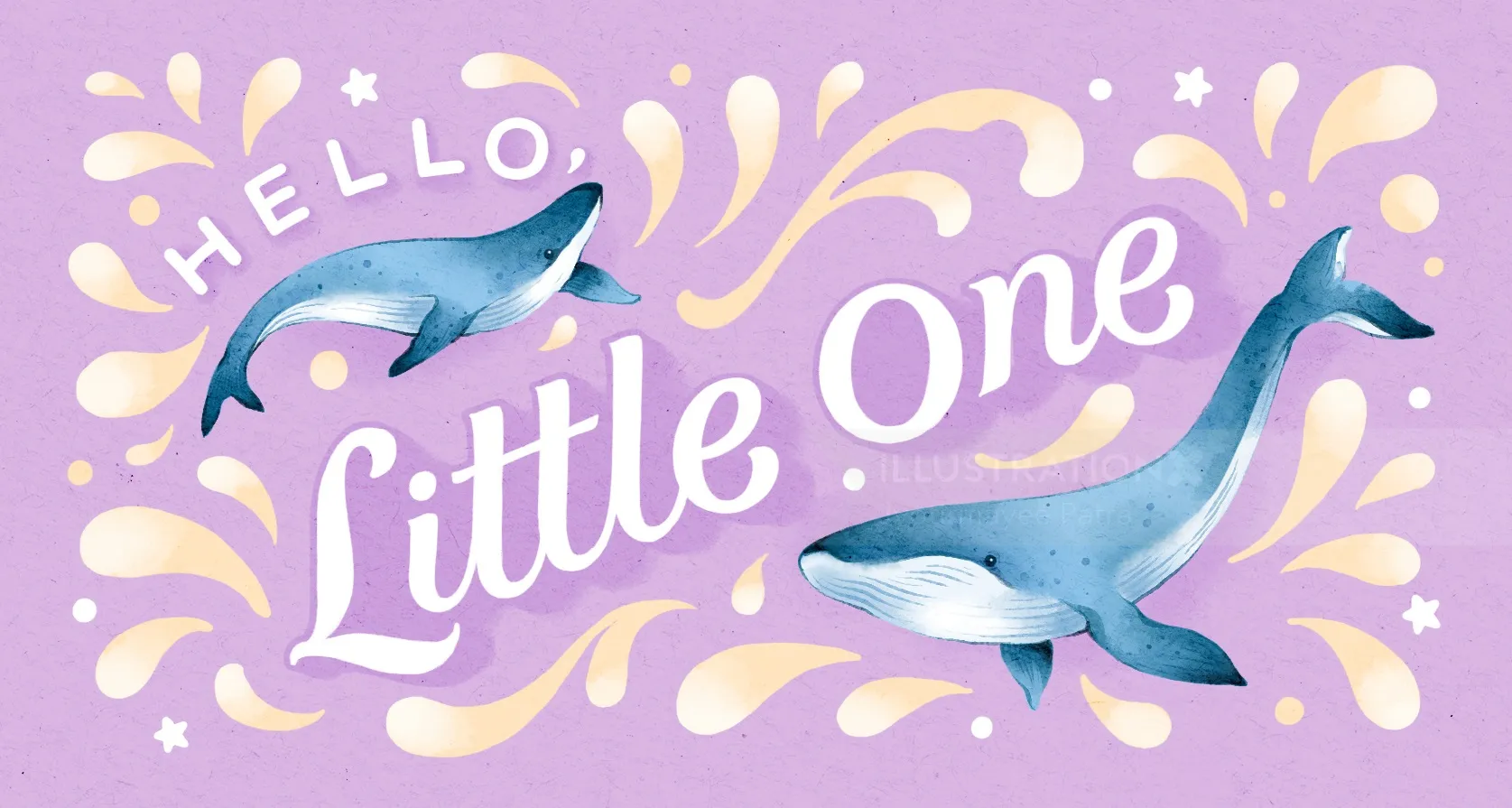 Adorable Baby Shower Gift Card Illustrations for TJX