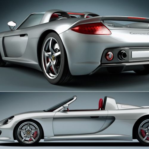 3d college design of Porsche GT