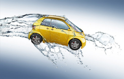 3D design of Car Splash