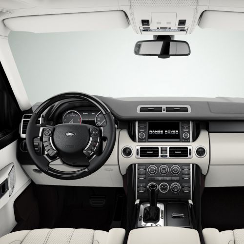 3d arr of Range Rover Interior