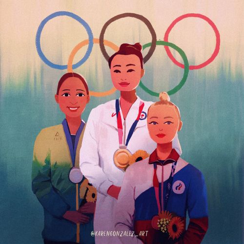Olympic podium