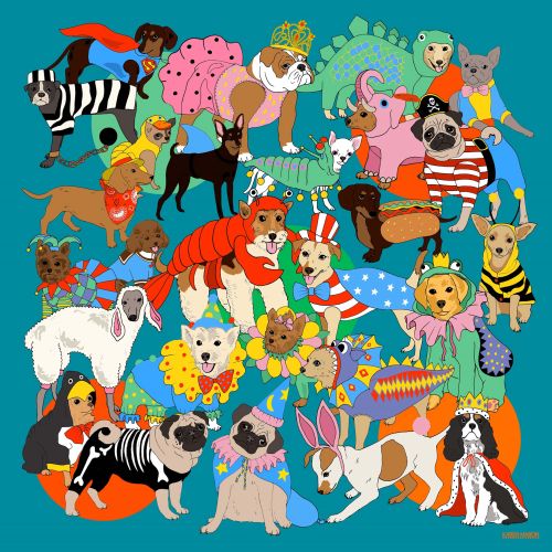 Karen Mabon Animales Illustrator from UK