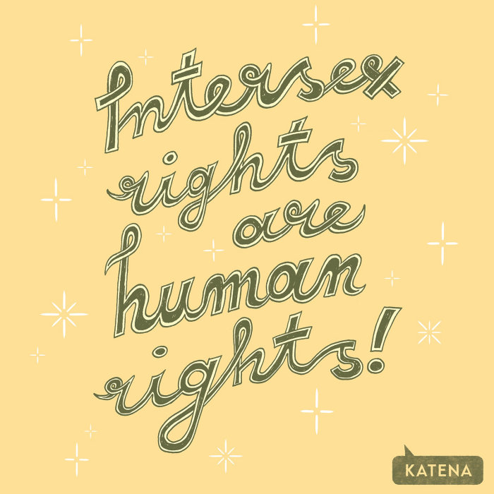 Lettering illustration about Sex Rights
