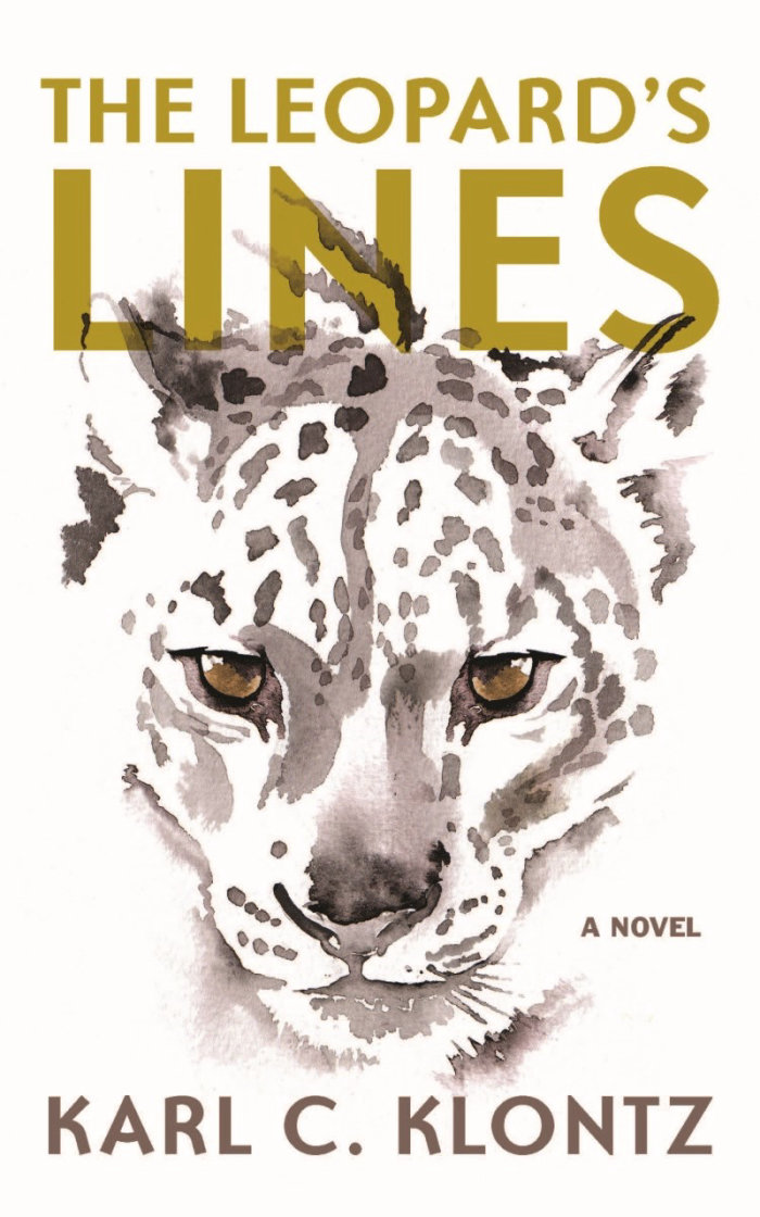 leopard line drawing