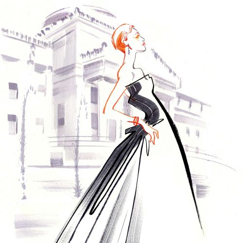 Katharine Asher Fashion Luxe Illustrator from UK