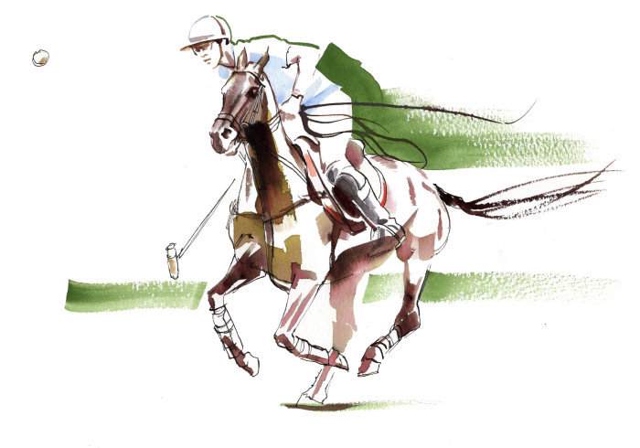 Cowdray Polo Finals live drawing