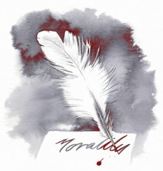 凯瑟琳·阿瑟 (Katharine Asher) 绘制的《白羽毛》插图