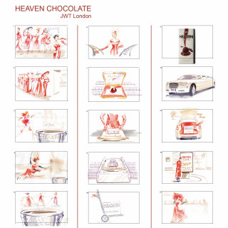 Quadro HEAVEN CHOCOLATE por Katharine Asher