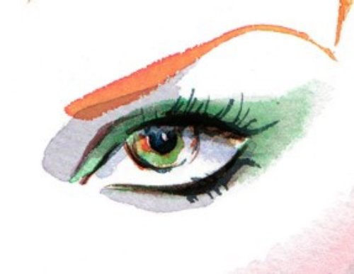 Animação dos procedimentos cosméticos para os olhos por Katharine Asher