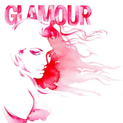 An illustration for Glamour magazine by Katharine Asher