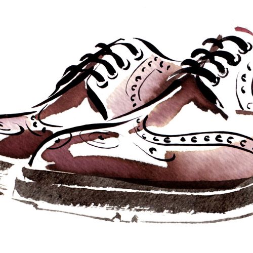 Shoes illustration by Katharine Asher