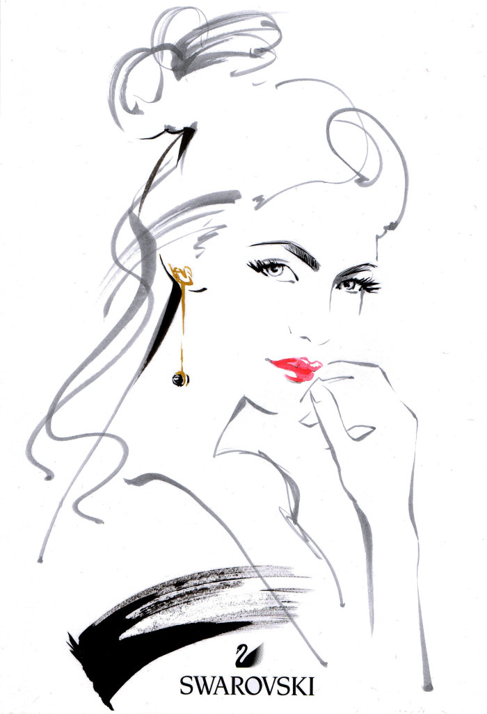 Katharine Asher - Fashion & Beauty Illustrator, UK