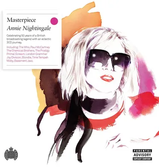 Annie nightingale portrait illustration by Katharine Asher