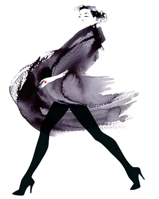 Fashion Illustration For Financial Times