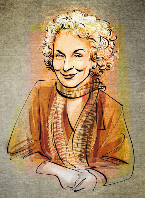 Portraiture of Margaret Atwood