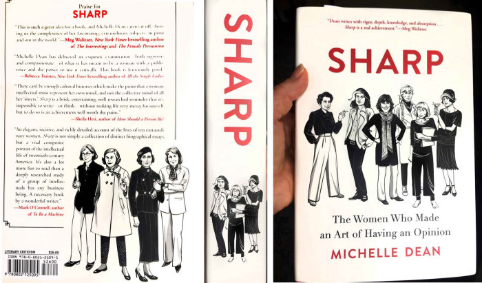 Sharp intitulado Capa do livro ilustrada por Kathryn Rathke