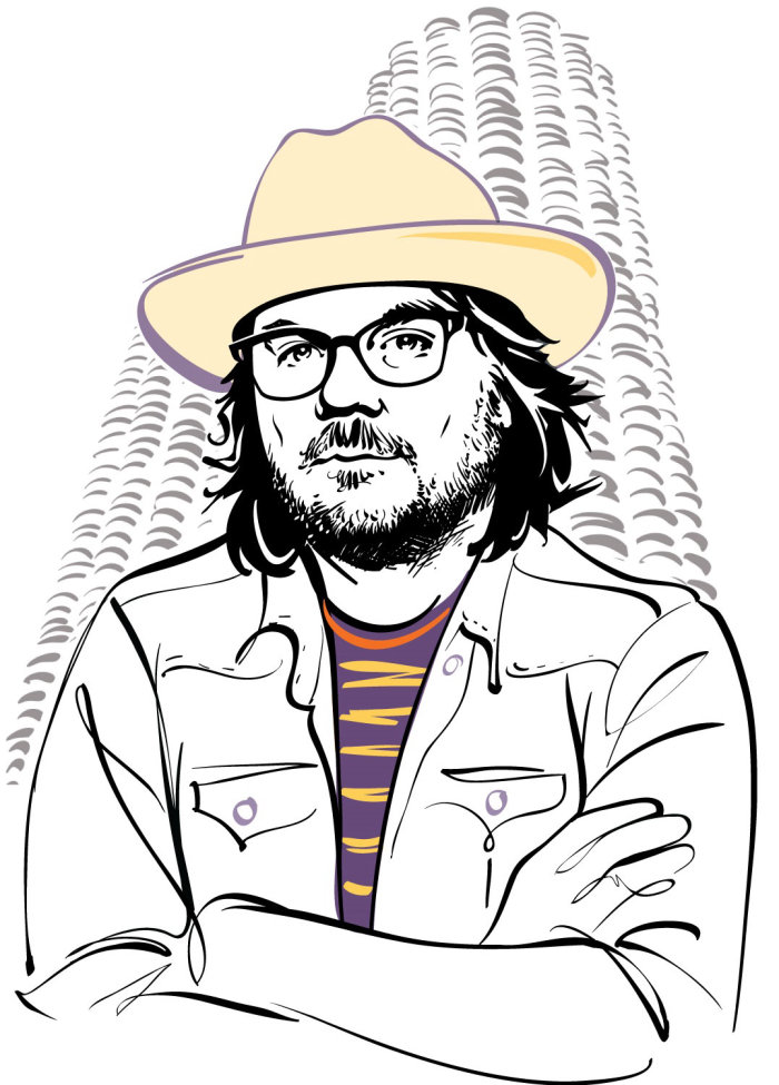 Chicago Magazine Jeff Tweedy Portrait animation

