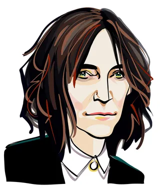 Musician Patti Smith portrait design