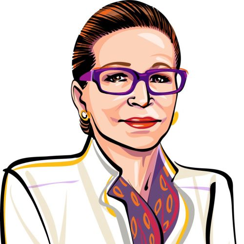 Former Associate Justice Ruth Bader Ginsburg's portrait