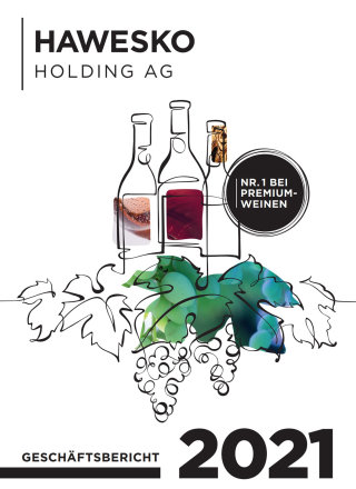 El informe sobre vinos de Hawesko tiene los elegantes dibujos lineales de Kathryn Rathke
