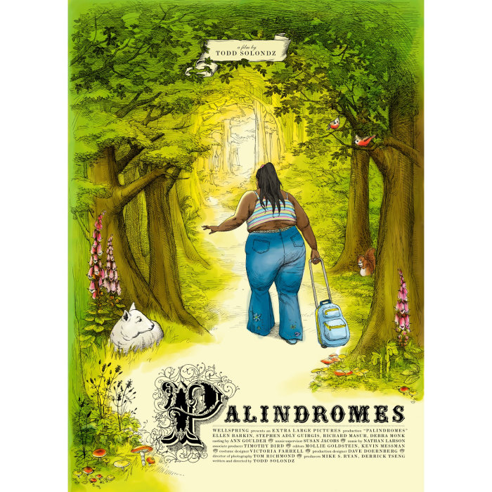 Design de cartaz do filme Palindromes