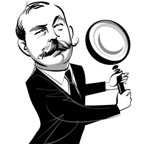 Sir Arthur Conan Doyle Portrait
