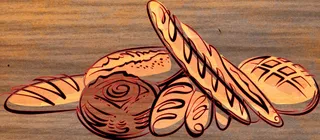 Food illustration of bread